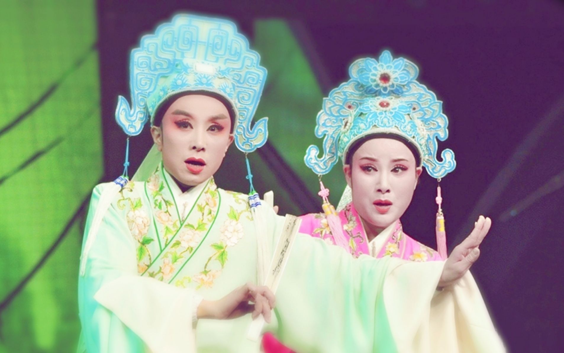 【戏曲混剪】梁祝·十八相送:一个白撩的故事~呆萌梁兄与多情英台