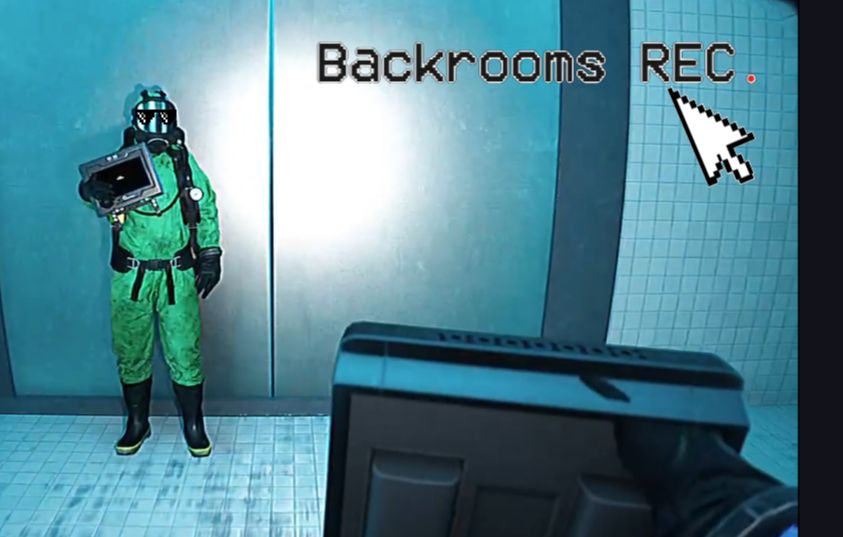 [图]【Backrooms REC/2K】一款真实的的阈限后室游戏！Level0多人实况！