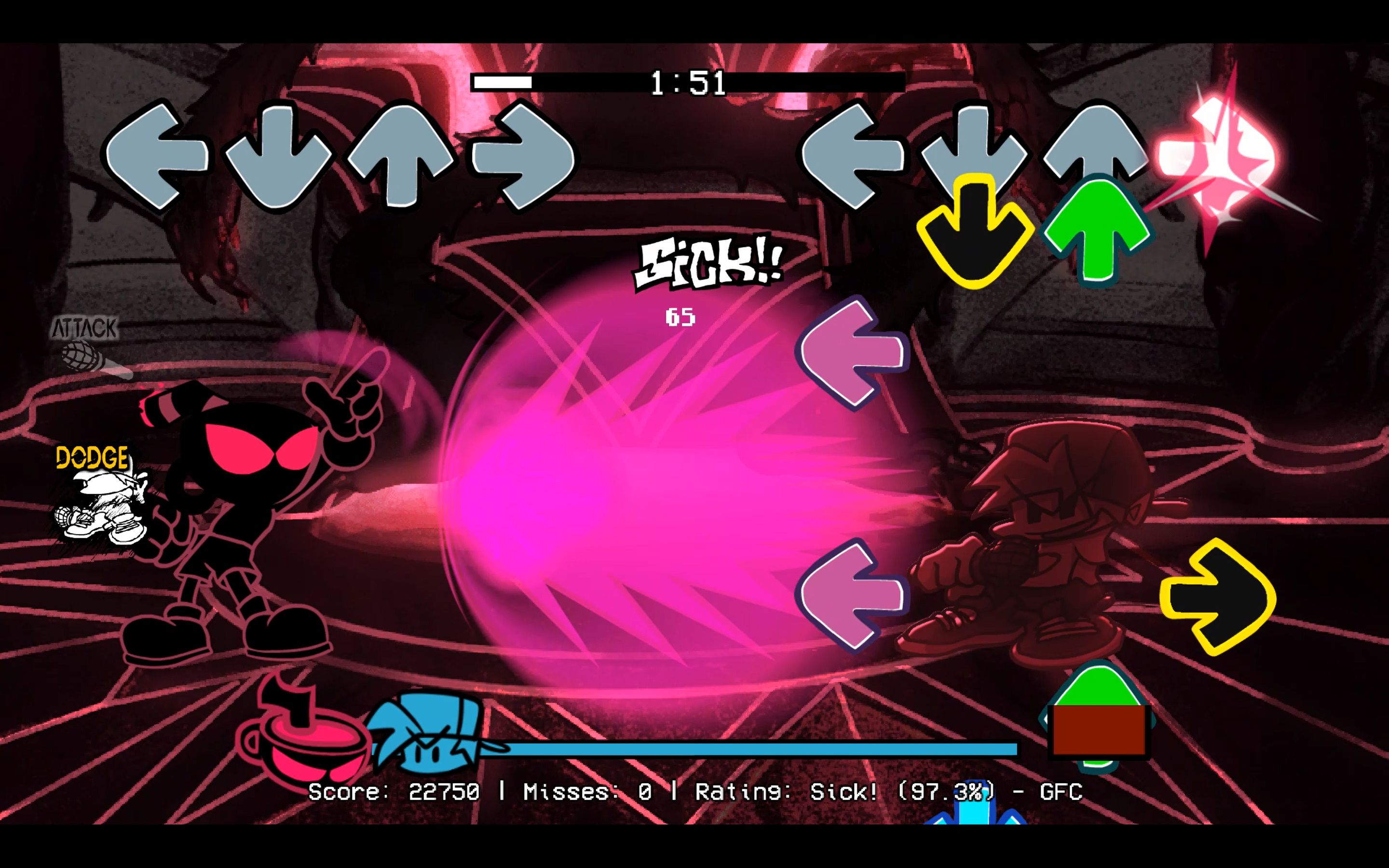 fnf噩梦茶杯头引擎版