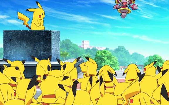 小智在一群皮卡丘里一眼认出自己的皮卡丘皮卡丘再次展现非凡的领导