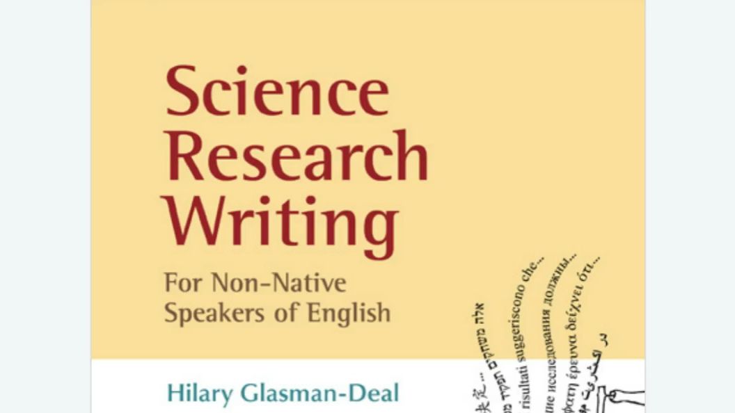 SCI论文写作指导书籍——《Science research writing for nonnative speakers of English》哔哩哔哩bilibili