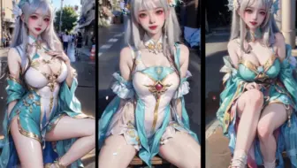 西施游龙清影