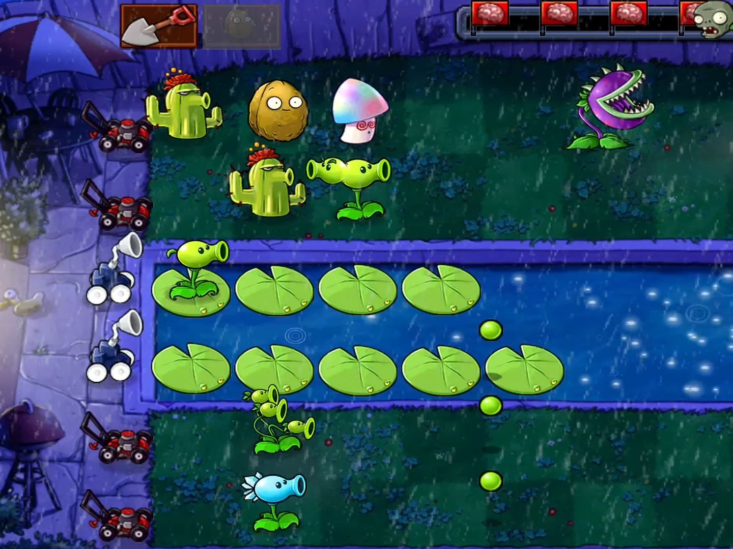 植物大战僵尸 pvz--小游戏 种子雨