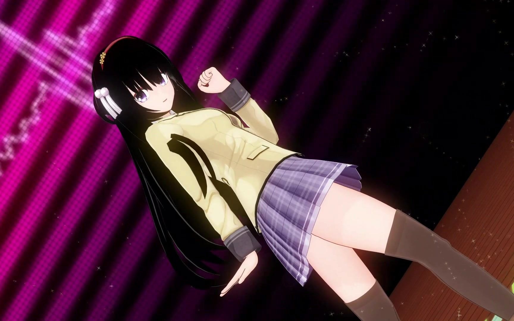 《riddle joker》二条院羽月3d版(riddle joker封面最后一位女主了)