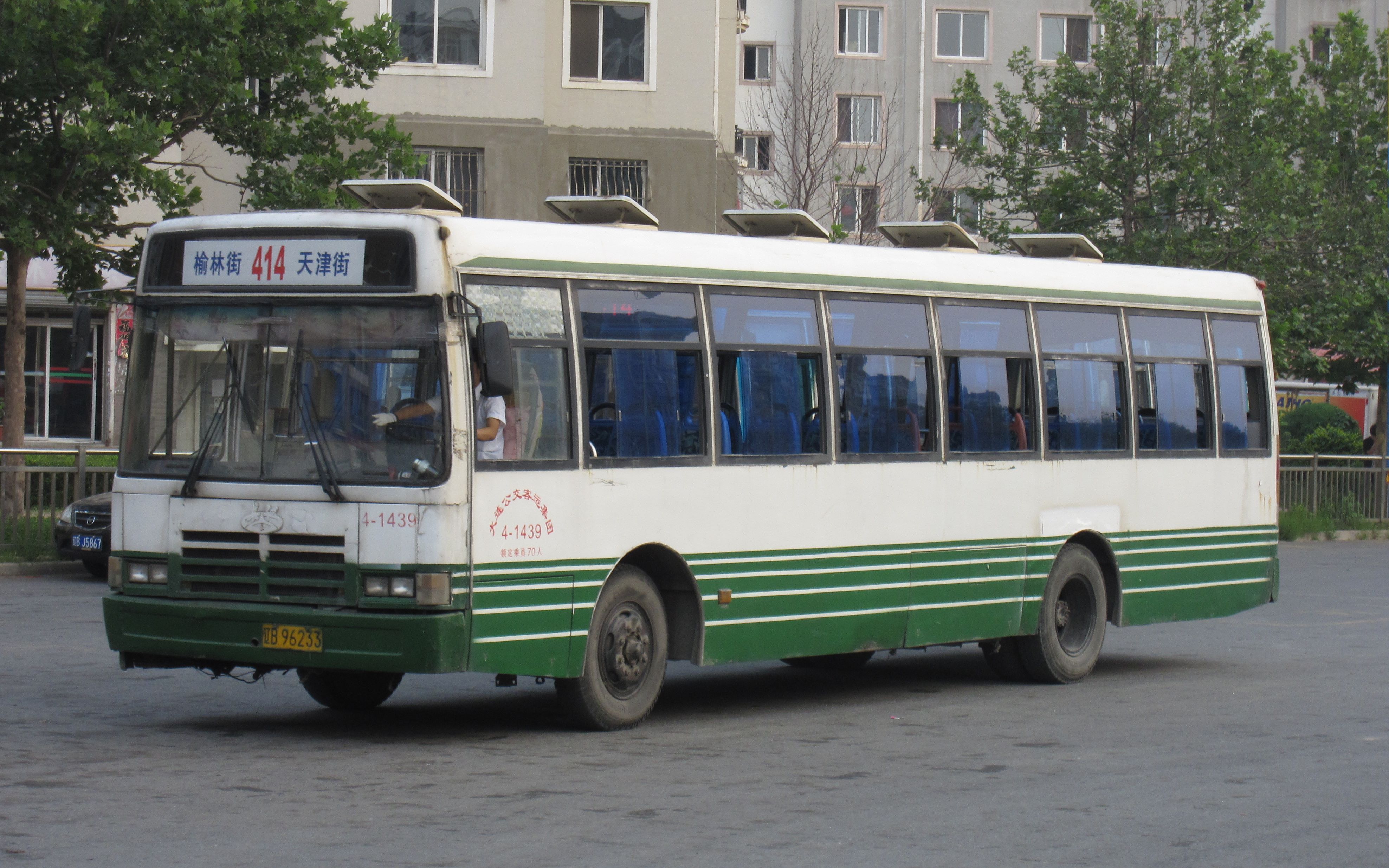 414路cj6110g1q榆水街—双欣园区间运行视频