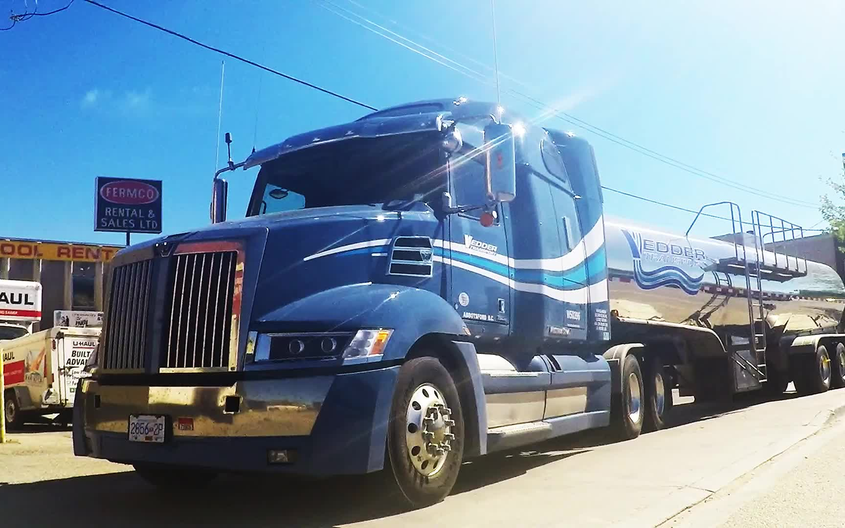 【北美卡车】大型卡车-西部之星5700xe,彼得比尔特379等卡车的工作