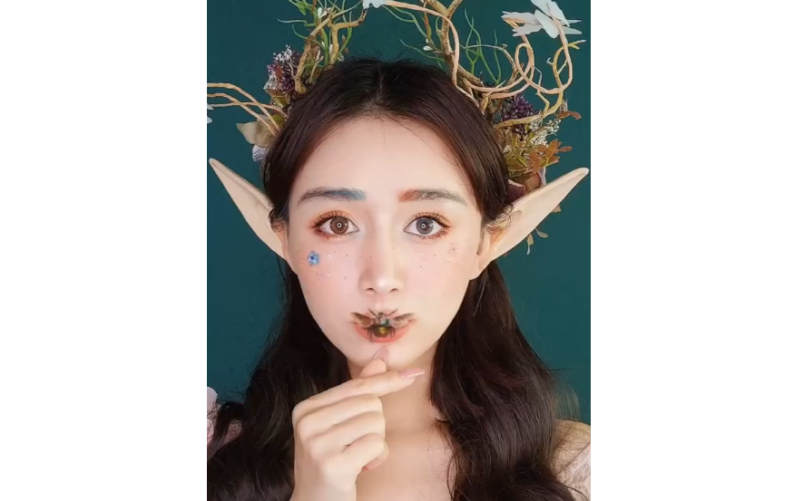 angelababy精灵妆来啦 angelababy精灵妆