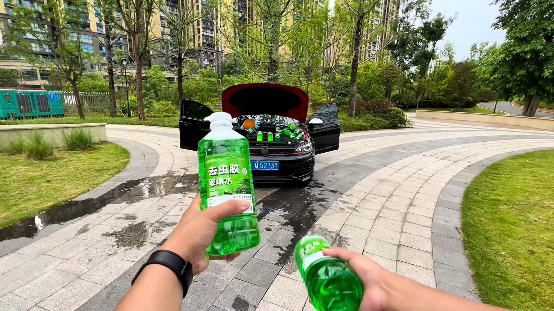 汽车玻璃水汽车专用强力去污玻璃水去除虫胶玻璃水强去油膜玻璃水