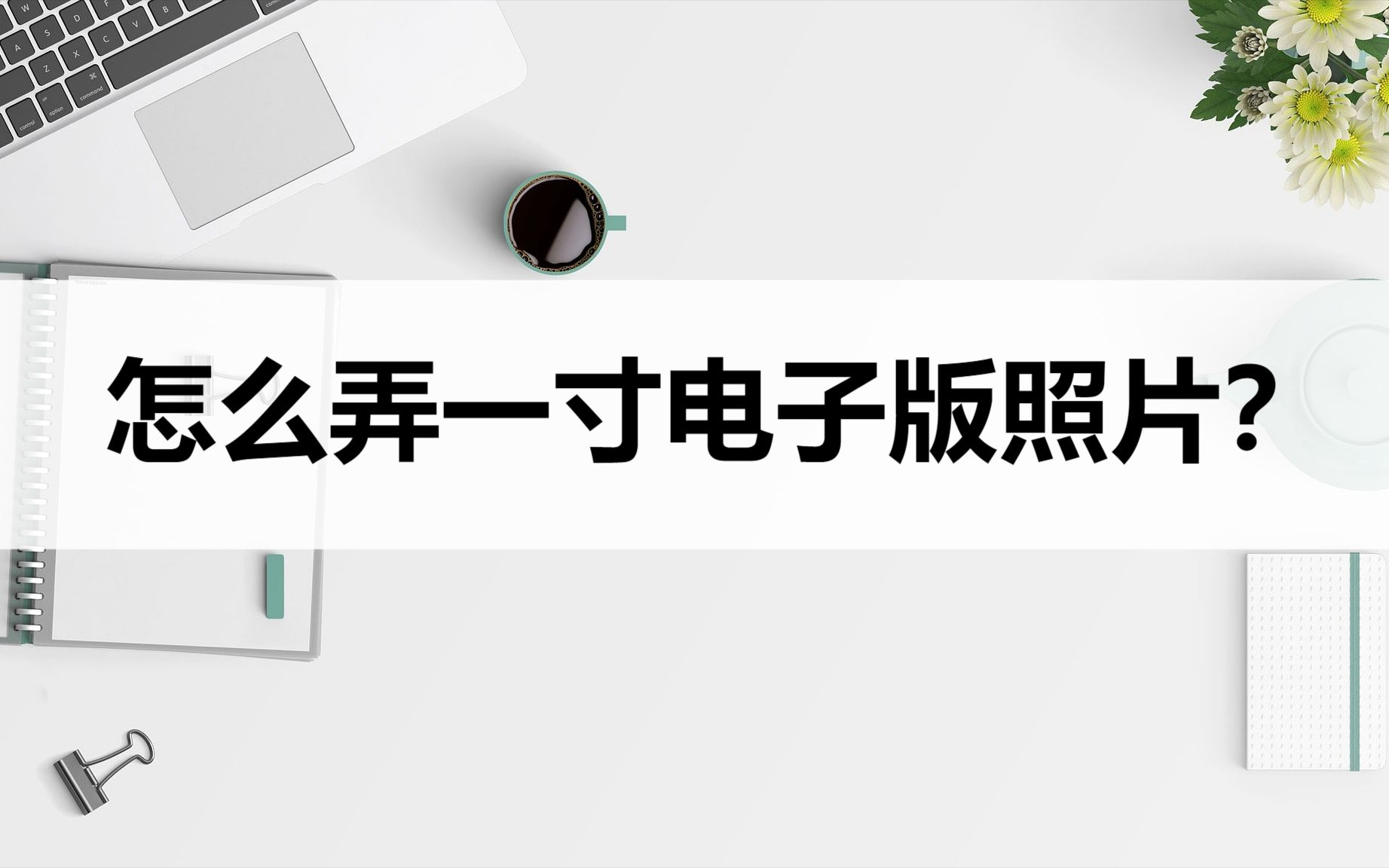 怎么弄一寸电子版照片?教你两种方法轻松完成哔哩哔哩bilibili