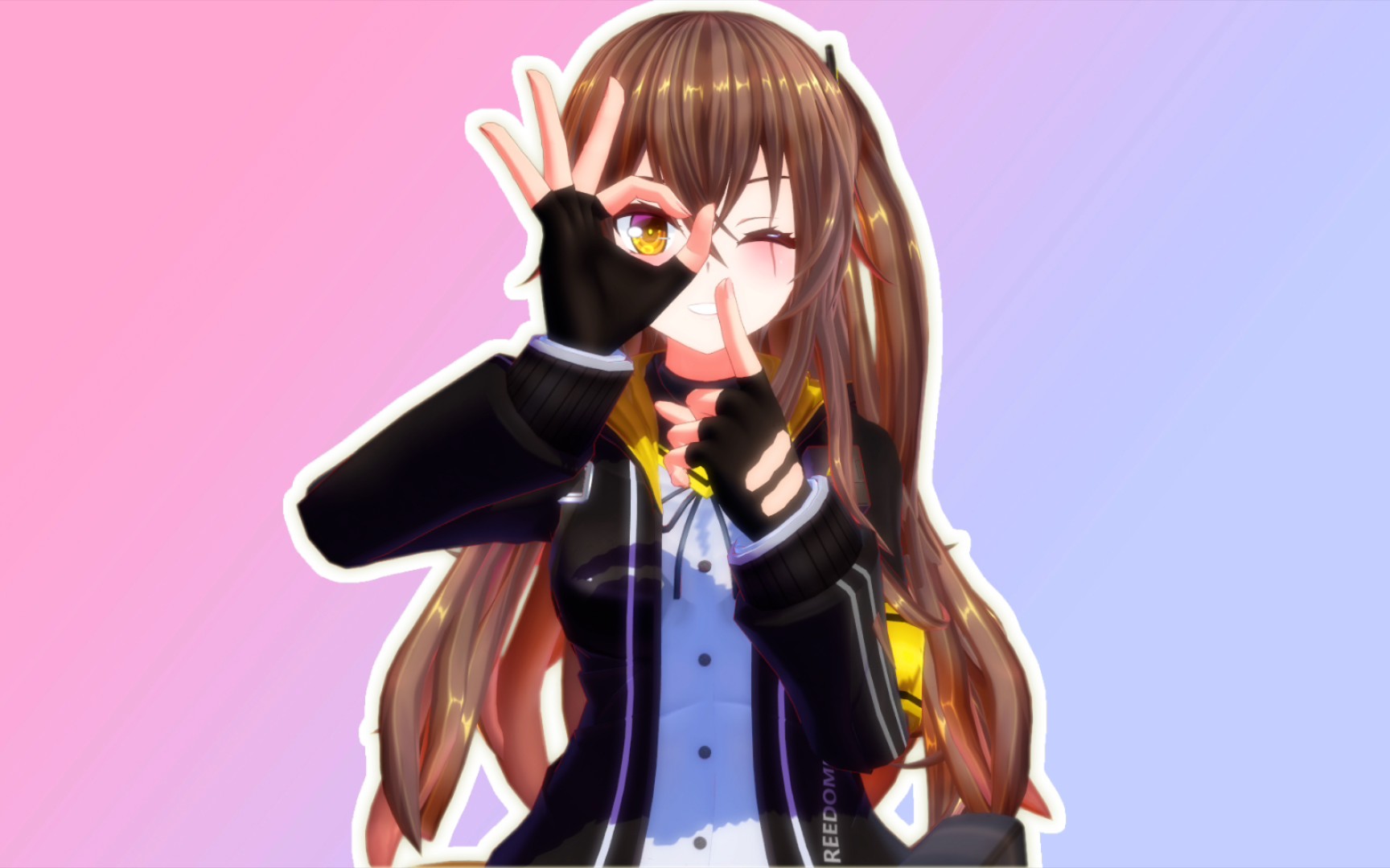 【少女前线&mmd】ump45-phony (`99ω9907)91