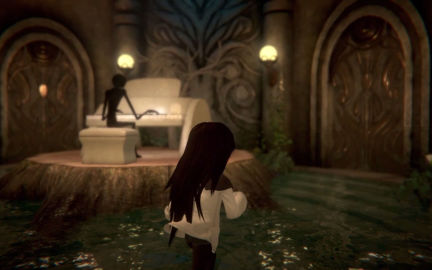 活动作品古树旋律重生戴着面具的小姐实况游玩1