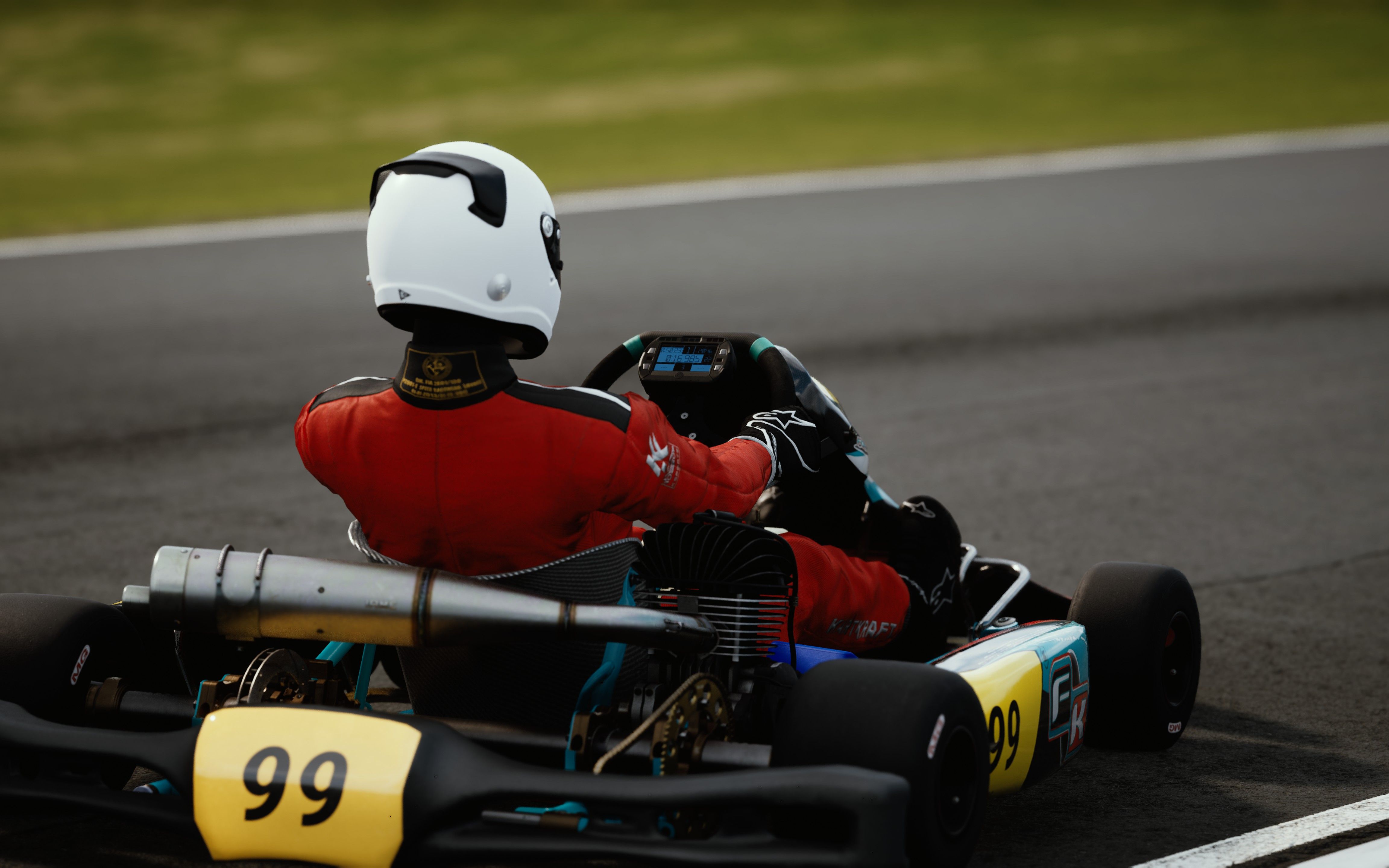 [kartkraft]卡丁车模拟器,pfi赛道x30,58.