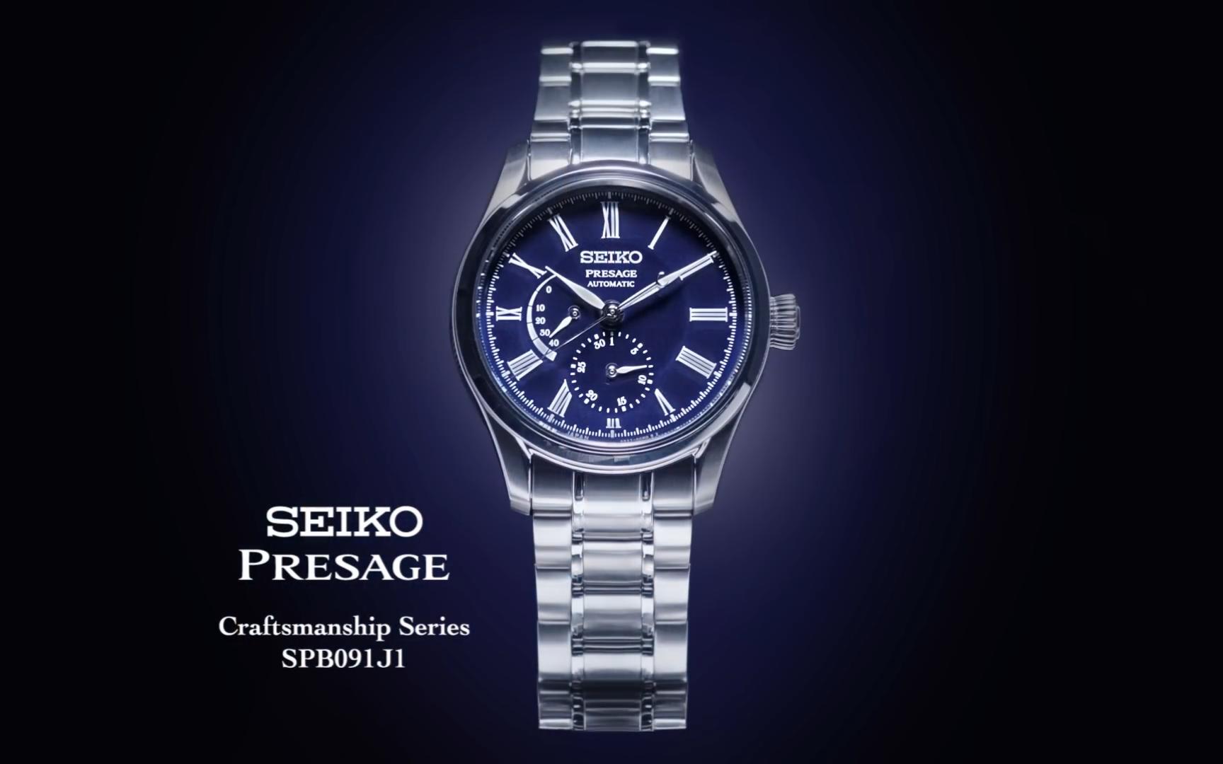 精工SEIKO PRESAGE港澳地区新代言人:许廷铿(Alfred Hui)SPB091J1哔哩哔哩bilibili