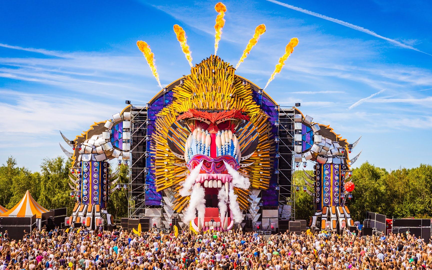 a神《with out you》remix版本万人同嗨现场