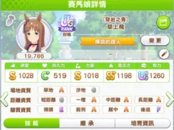 Download Video: 【赛马娘繁中‖青春杯】草上飞育成——3毅3智