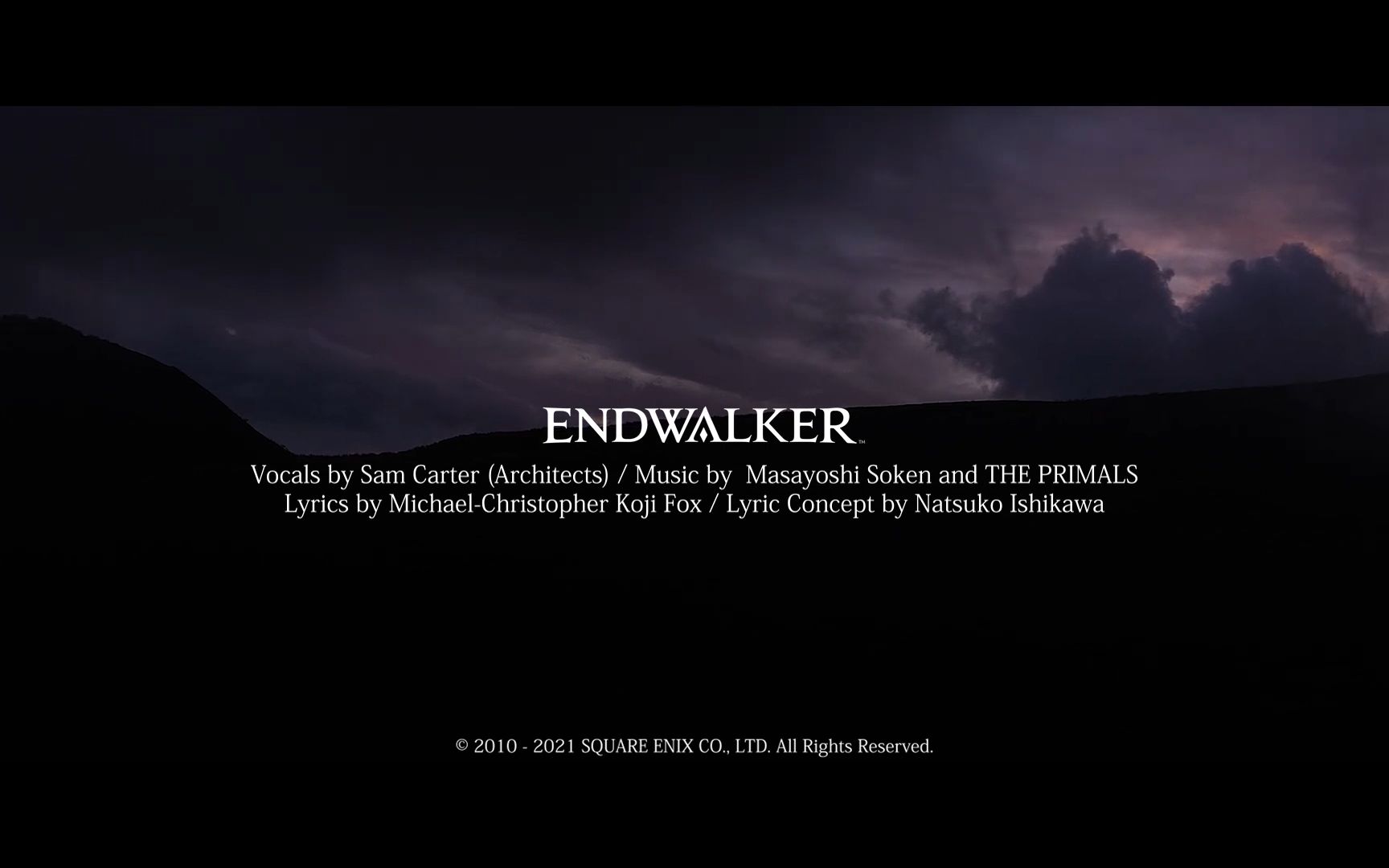 [图]【FF14】6.0主题歌黑胶单曲 ENDWALKER 官方MV