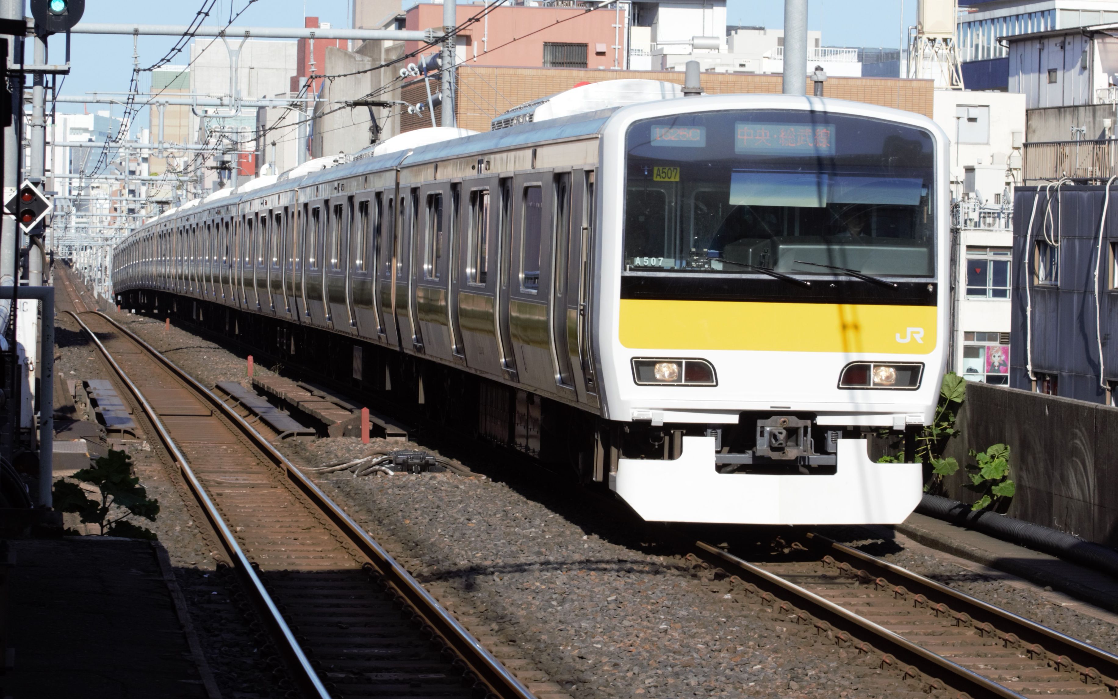 jr中央总武缓行线三鹰千叶