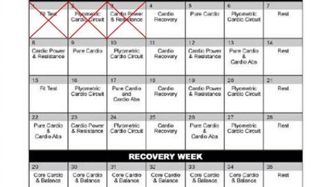 Insanity cardio deals power and resistance