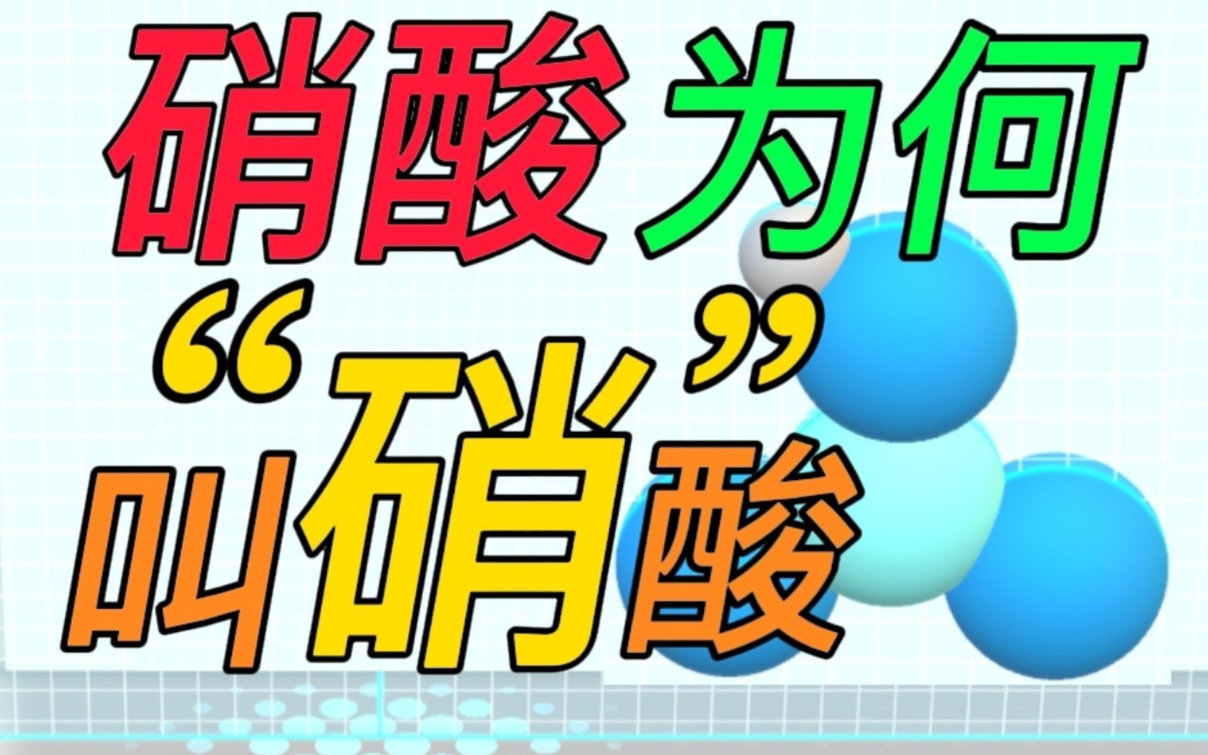 〔科普〕硝酸为何叫「硝」酸? 化学杂谈之:物质名称起源哔哩哔哩bilibili