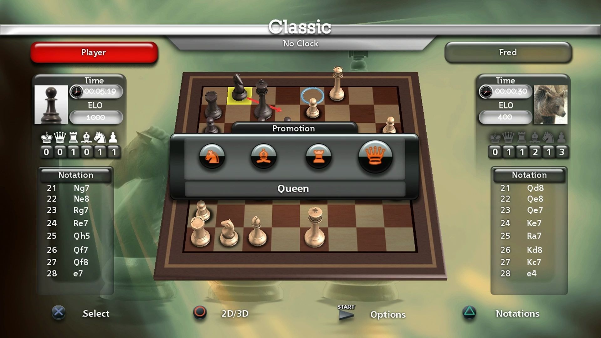 【ps3】游玩弗里茨西洋棋,棋类游戏