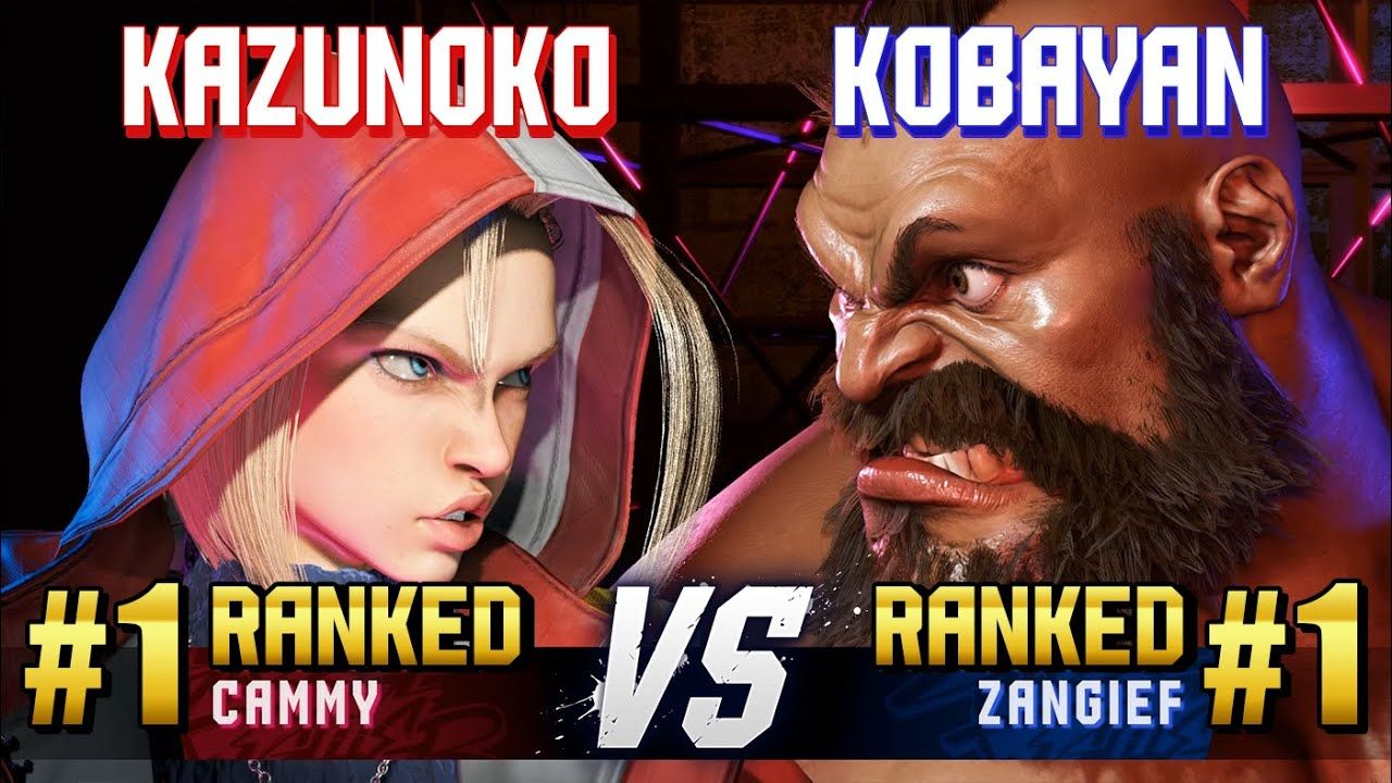 街霸6 KAZUNOKO (Cammy) vs KOBAYAN (Zangief)电子竞技热门视频