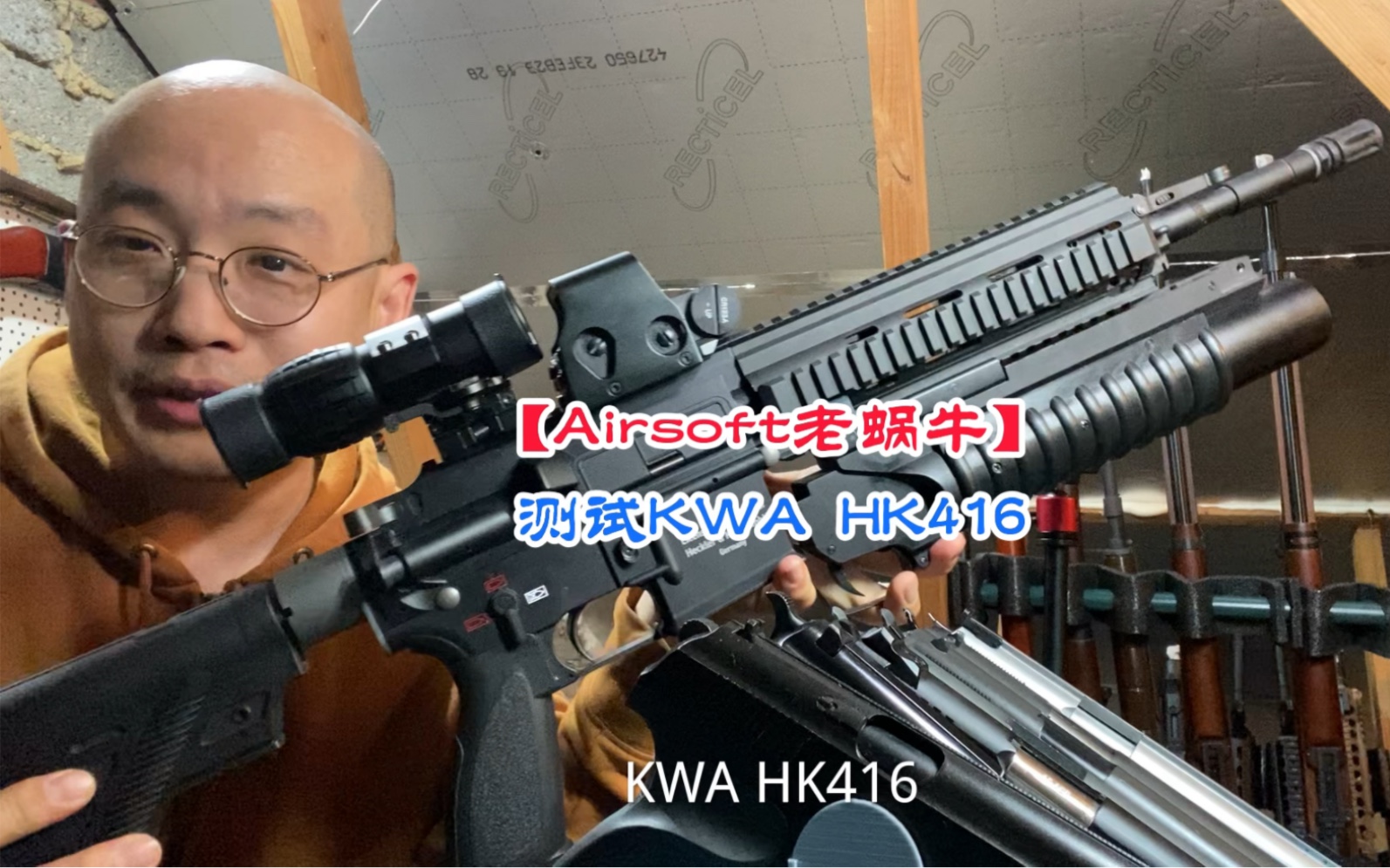 测试KWA HK416哔哩哔哩bilibili