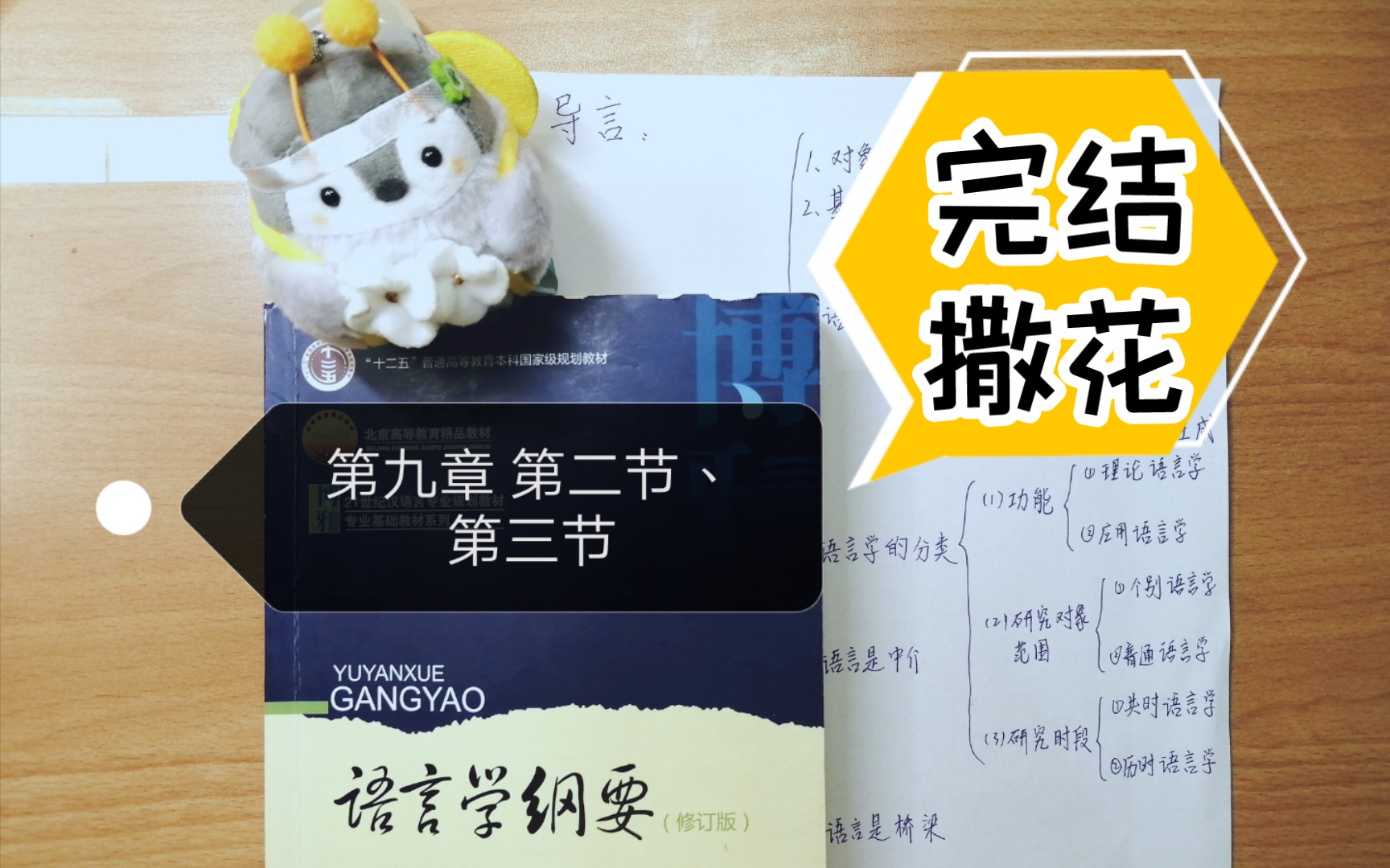 不忘初心,方得始终 【语言学纲要】最后一章完结!祝大家考试顺利~哔哩哔哩bilibili