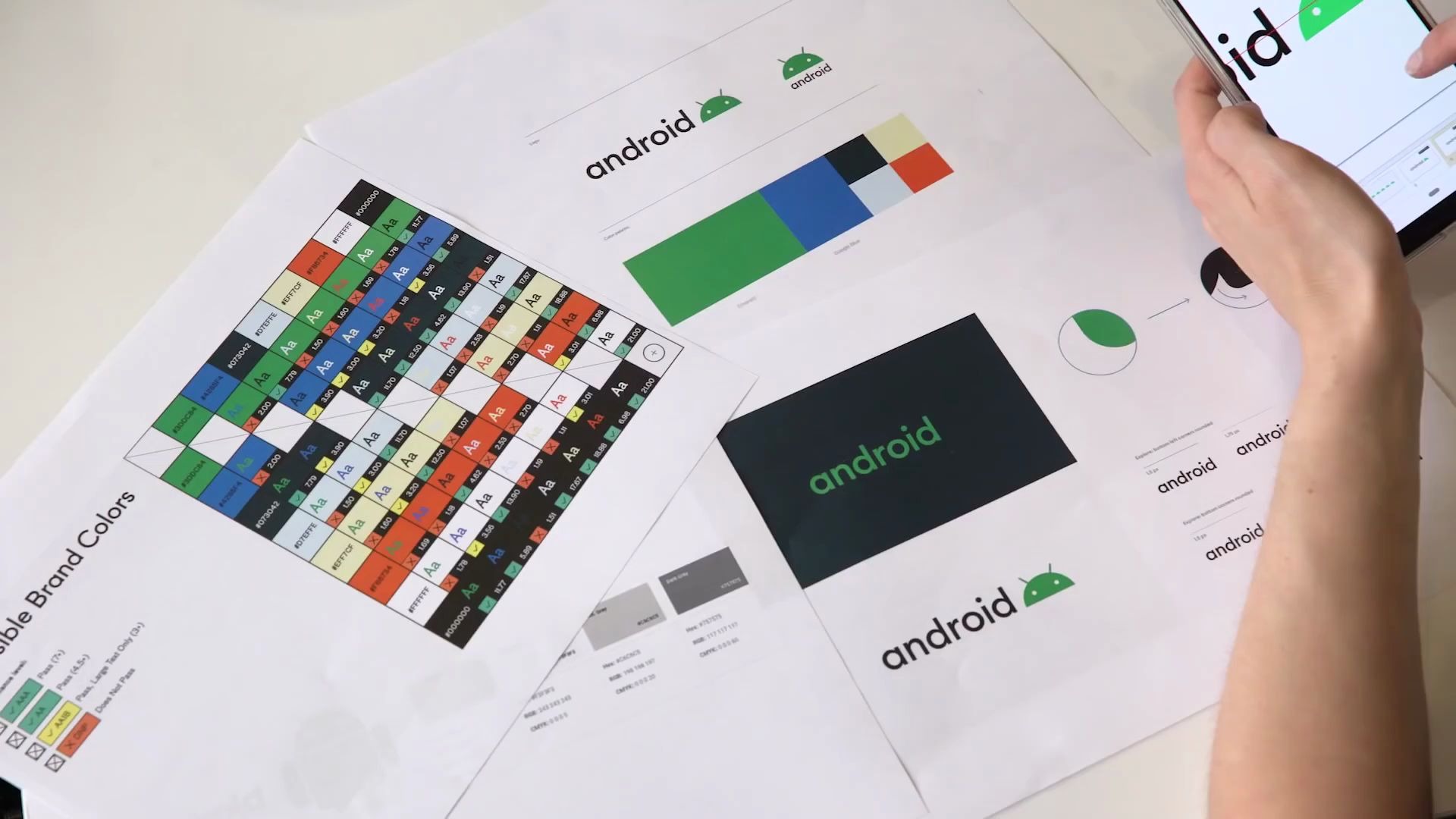 [图]Android 全新品牌形象 | Say hello to Android's new brand identity