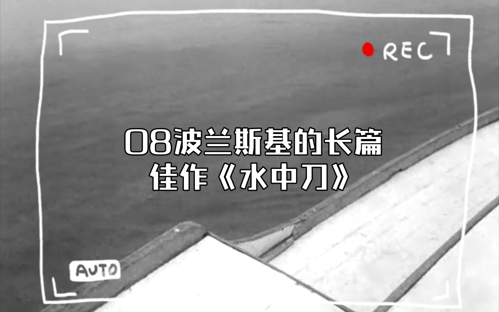 08波兰斯基的长篇佳作《水中刀》,哔哩哔哩bilibili