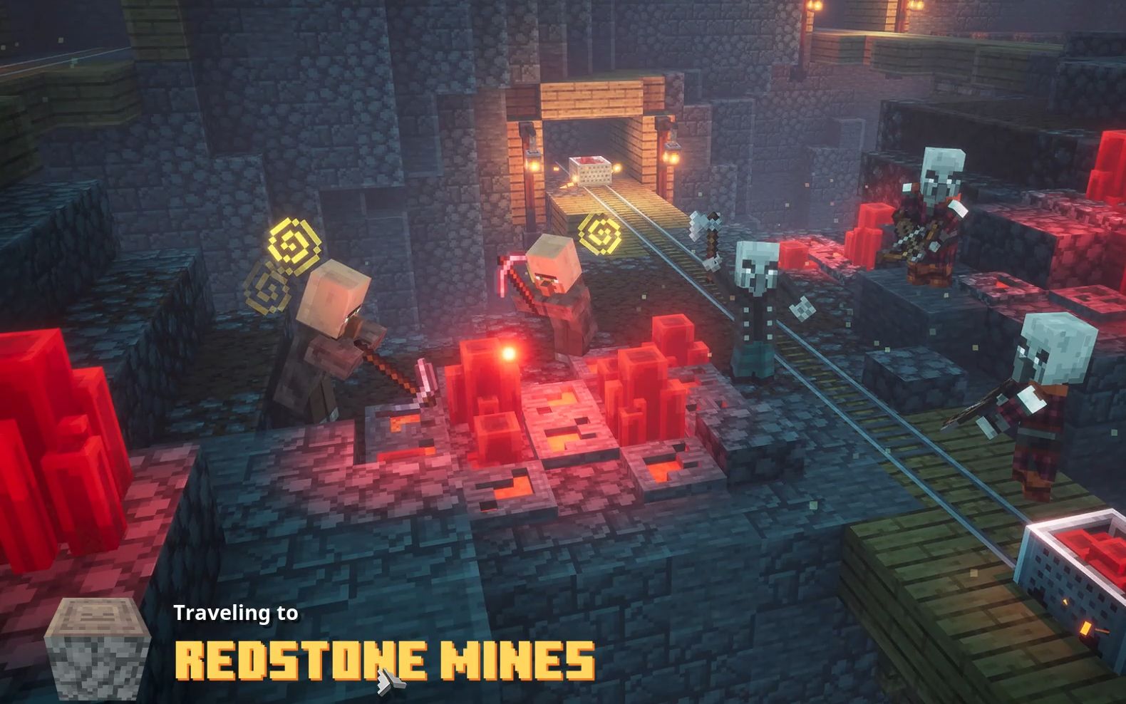 【minecraft dungeons】我的世界地下城篇02:红石矿山