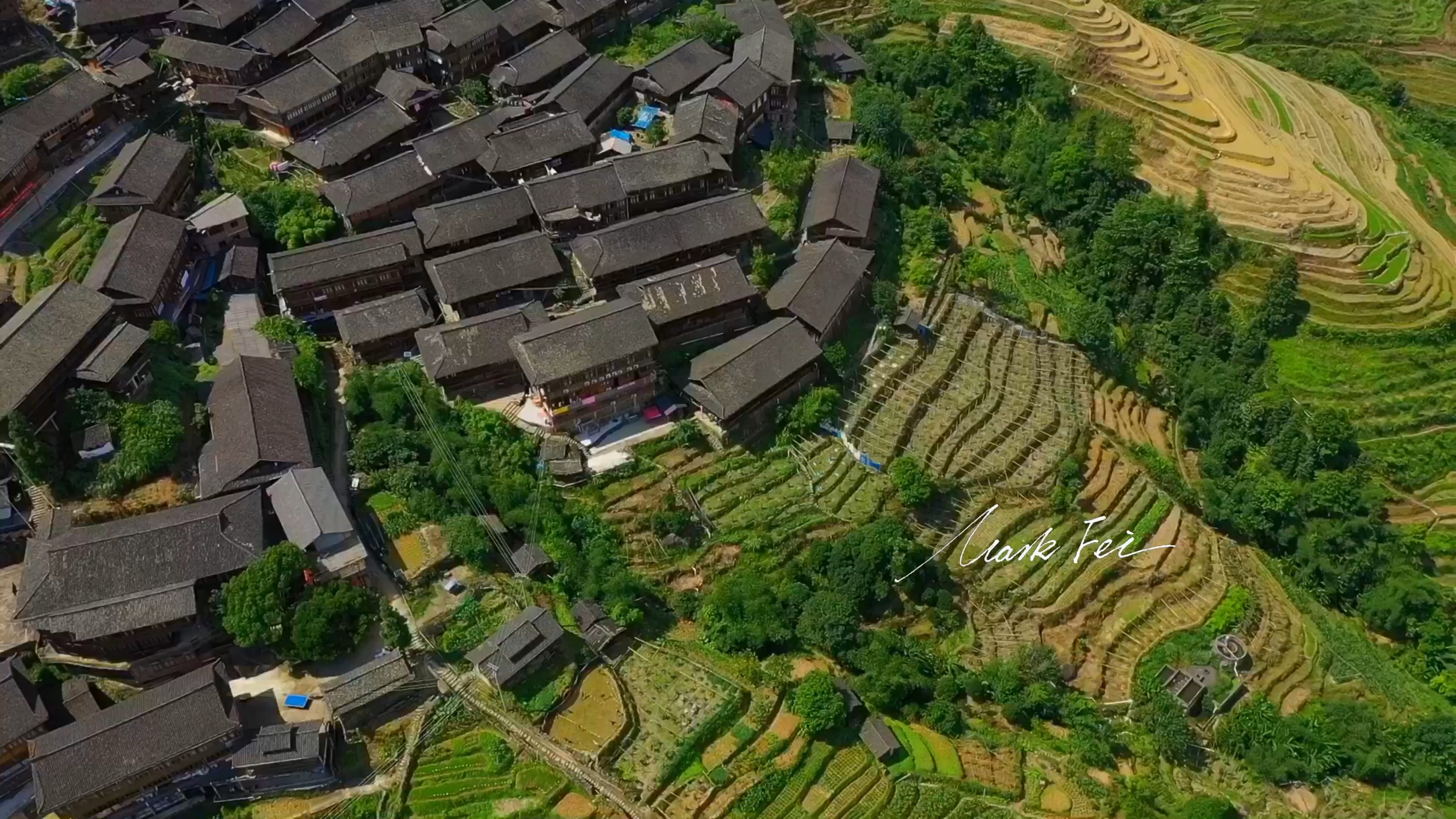 桂林龙脊古壮寨,古人留下的震撼