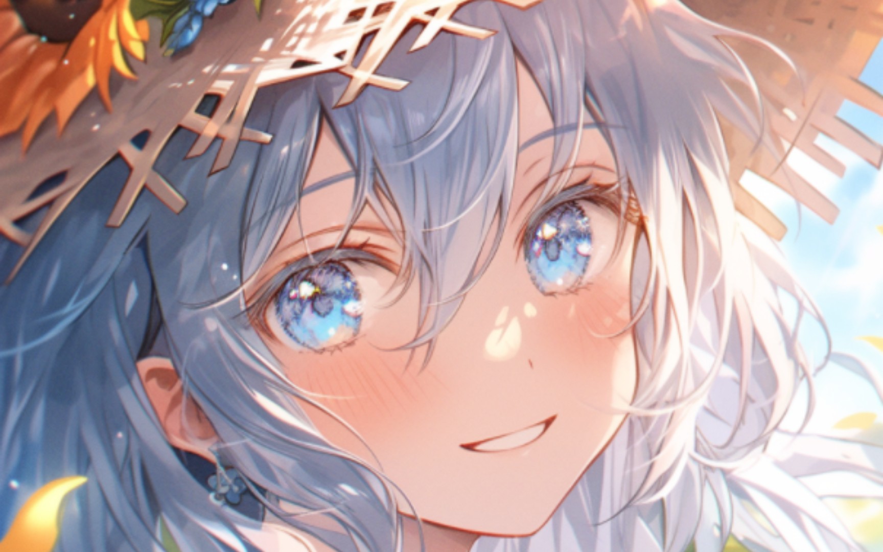 今日份壁纸已送达,夏日女孩可还满意?取图见空间动态,详见评论区.