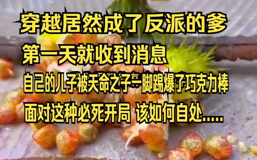 穿越居然成了反派的爹,第一天就收到消息自己的儿子被天命之子一脚踢爆了巧克力棒,面对这种必死开局 该如何自处.....哔哩哔哩bilibili