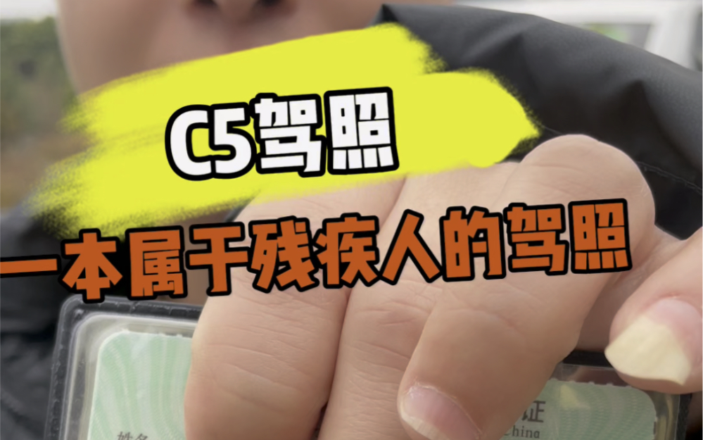 乘风助梦残疾人驾校.c5 驾照一本属于残疾人的驾照