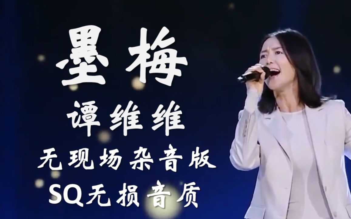 [图]【谭维维/墨梅】去杂音+官方无损音质，高清画面自制版