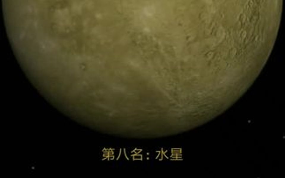 八大行星质量大小TOP榜,第一名竟是地球质量的几百倍,你猜它是谁?哔哩哔哩bilibili