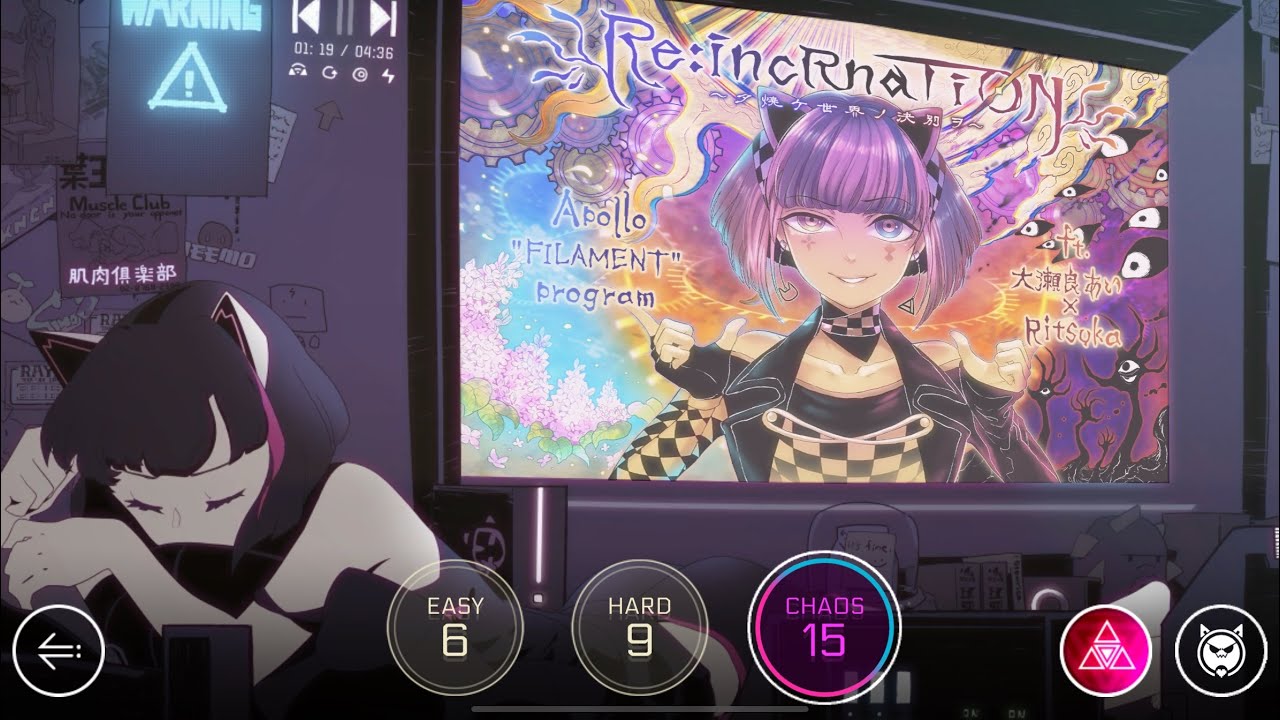 ▶Meitner◀ 【Cytus2】Re:incRnaTi㘎 ~夕焼ケ世界ノ决别ヲ~(CHAOS 15)Max Master!音游热门视频