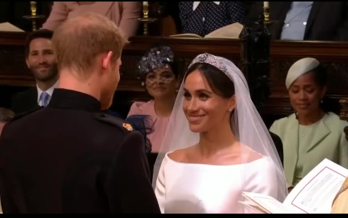 [图]【英字】哈里王子与梅根王妃的婚礼：Royal Wedding of Prince Harry and Meghan Markel