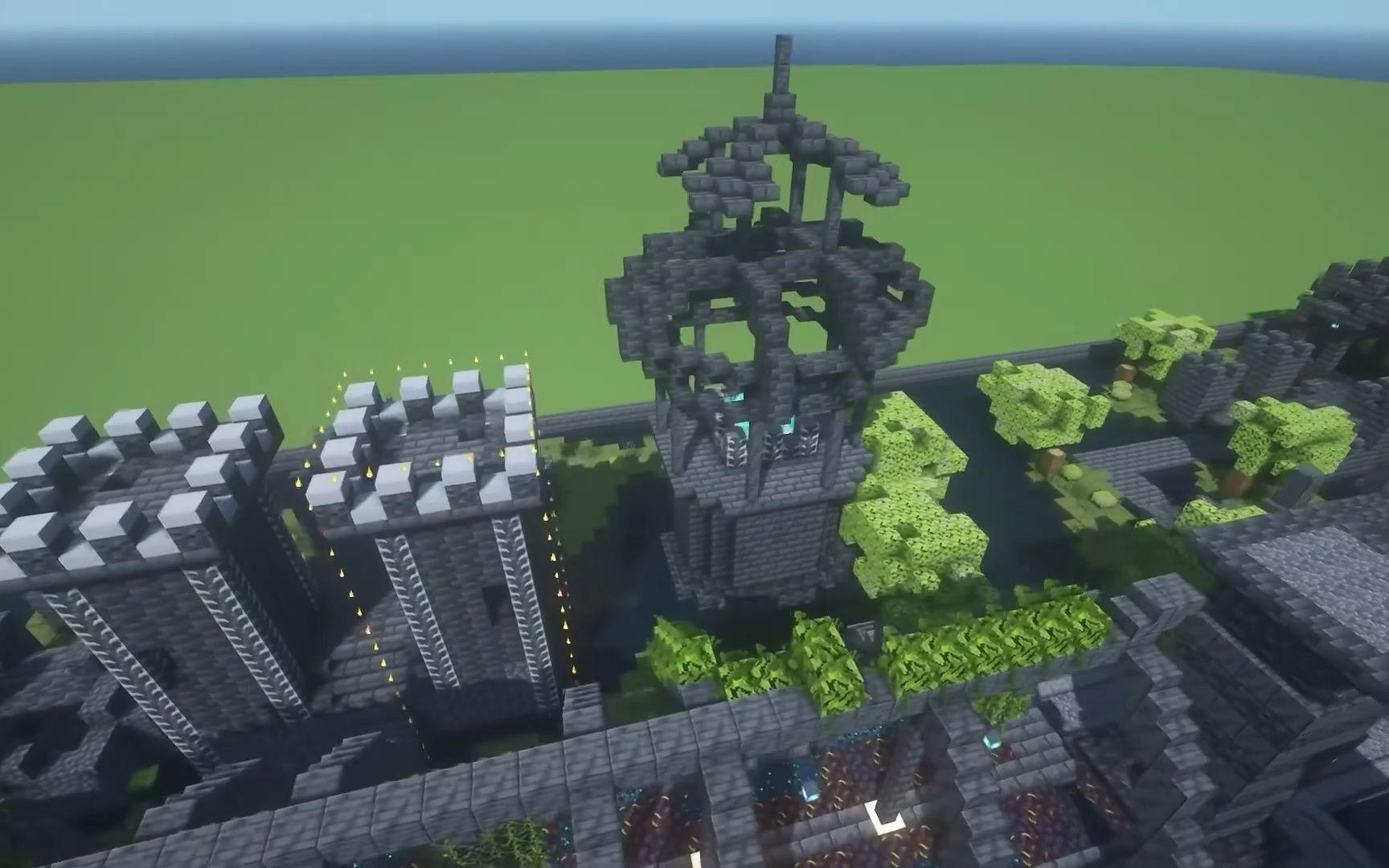 【minecraft建筑】改造古城