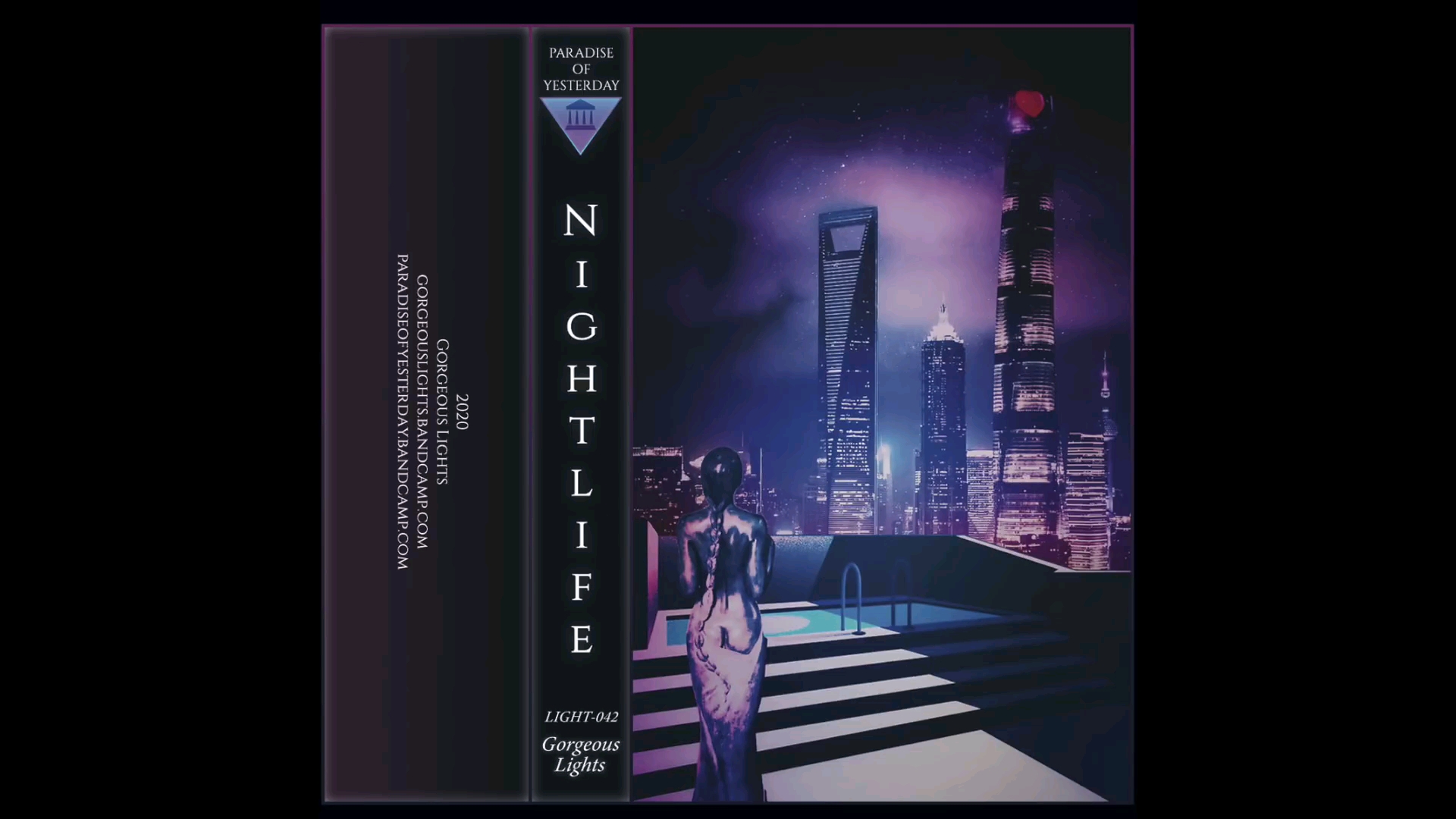 [图]昨日的天堂 - 瑞典蒸汽波  Paradise Of Yesterday - Nightlife(2020)