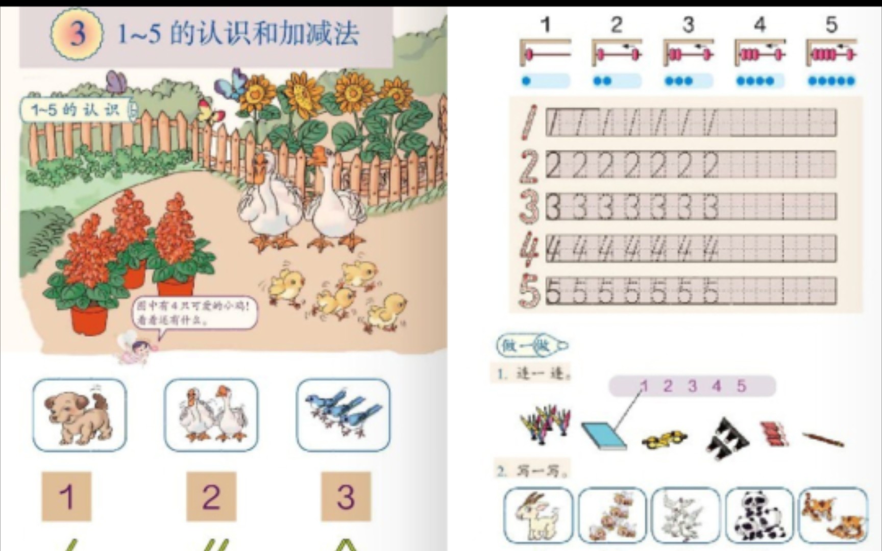 小学数学试讲练习《1~5的认识》哔哩哔哩bilibili