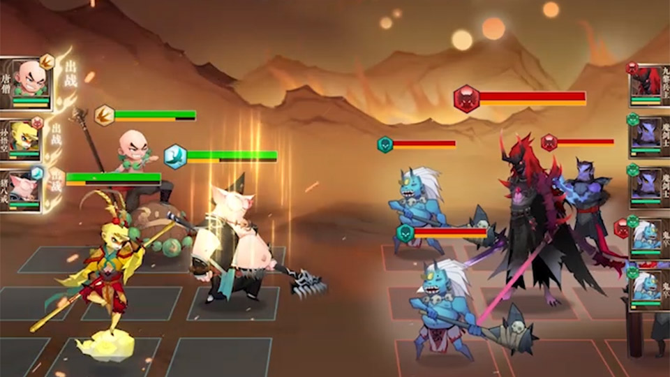 经典九宫格回合制战斗《神仙道3》来袭