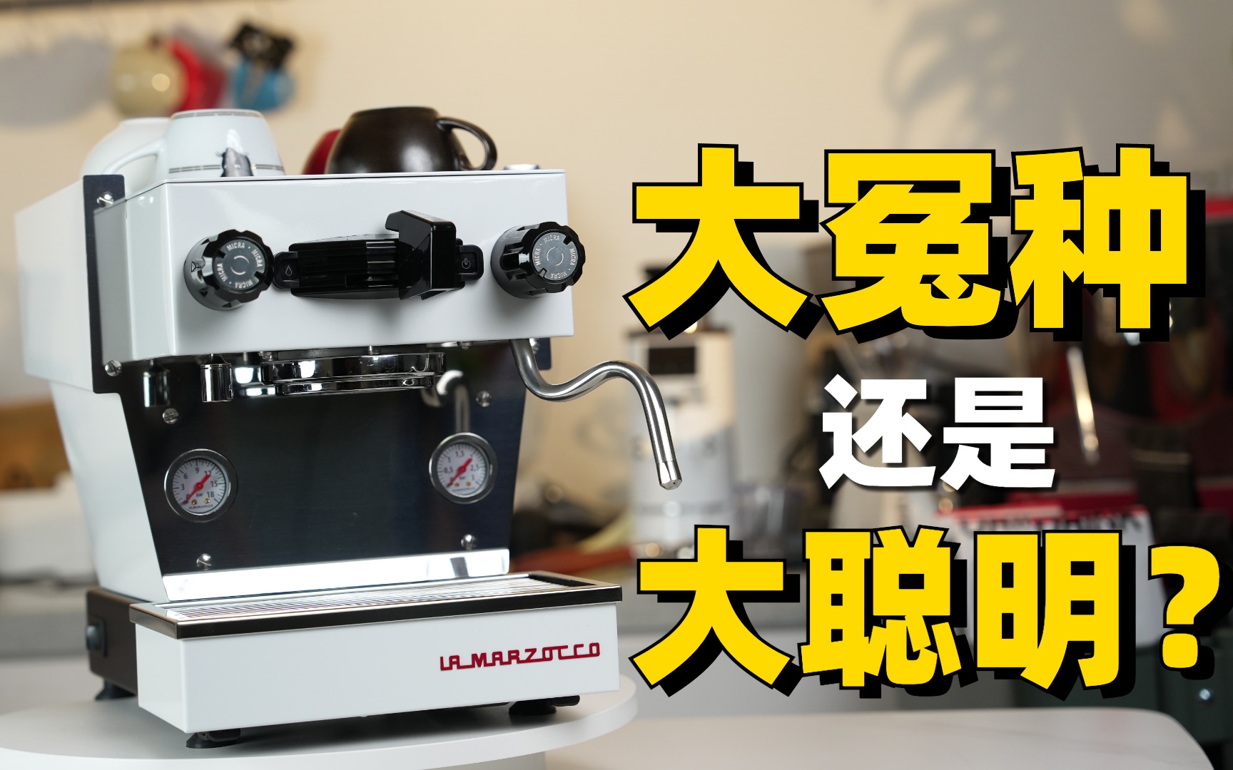 [图]大冤种还是大聪明？辣妈La Marzocco linea micra使用评测