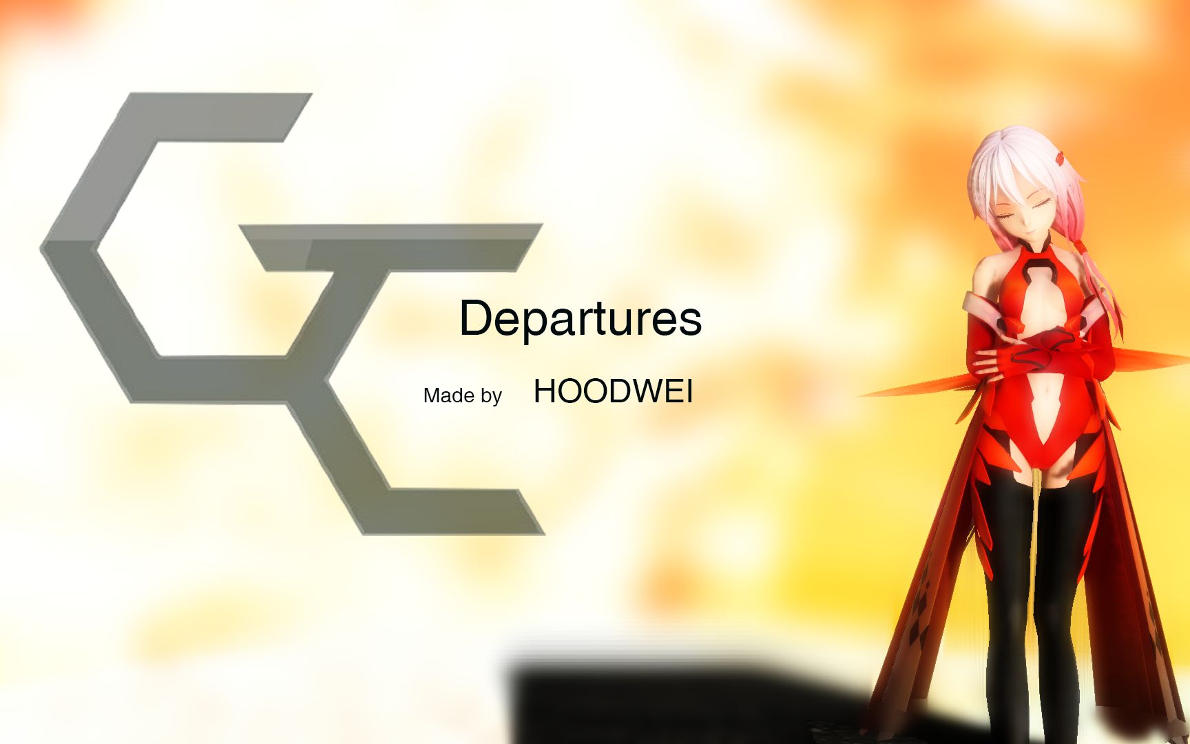 【罪恶王冠mmd】献楪祈—— departures的黄昏_哔哩哔哩 (゜-゜)つロ