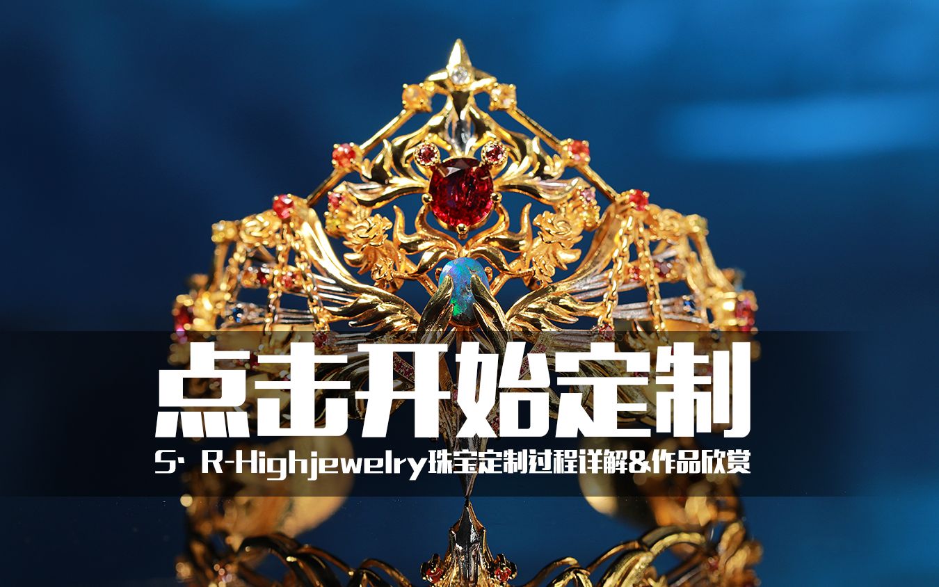 SR SⷒHighjewelry珠宝定制作品欣赏(本视频所包含的定制说明已更新,请以新视频为准)哔哩哔哩bilibili