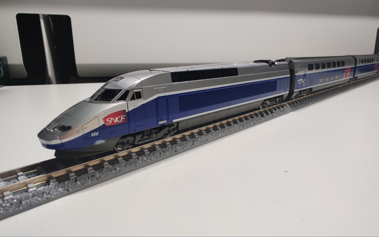 睡前催眠-n比例法国高铁tgv开箱