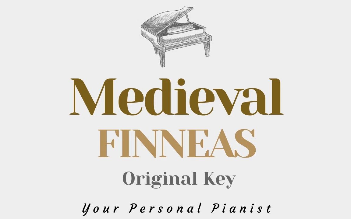 [图]Medieval - FINNEAS (Original Key Karaoke)