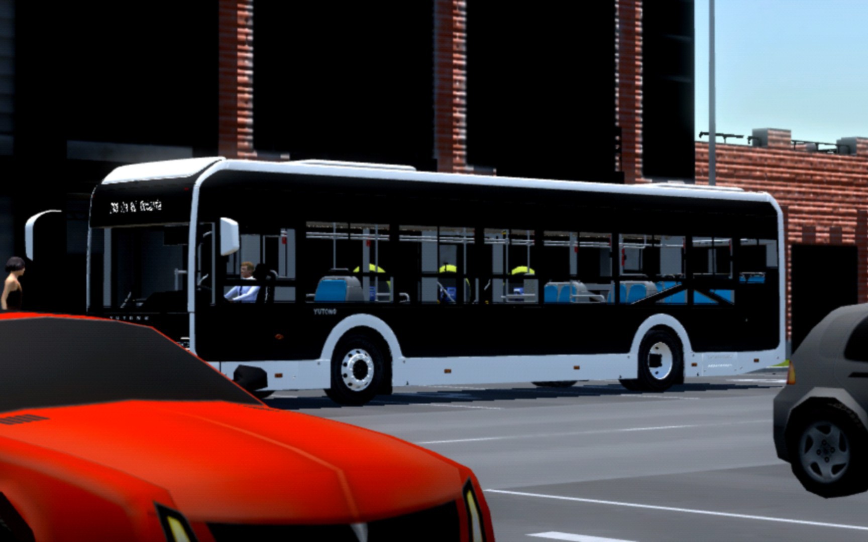 [pbsu]驾驶新版宇通u12行驶在3029-10路