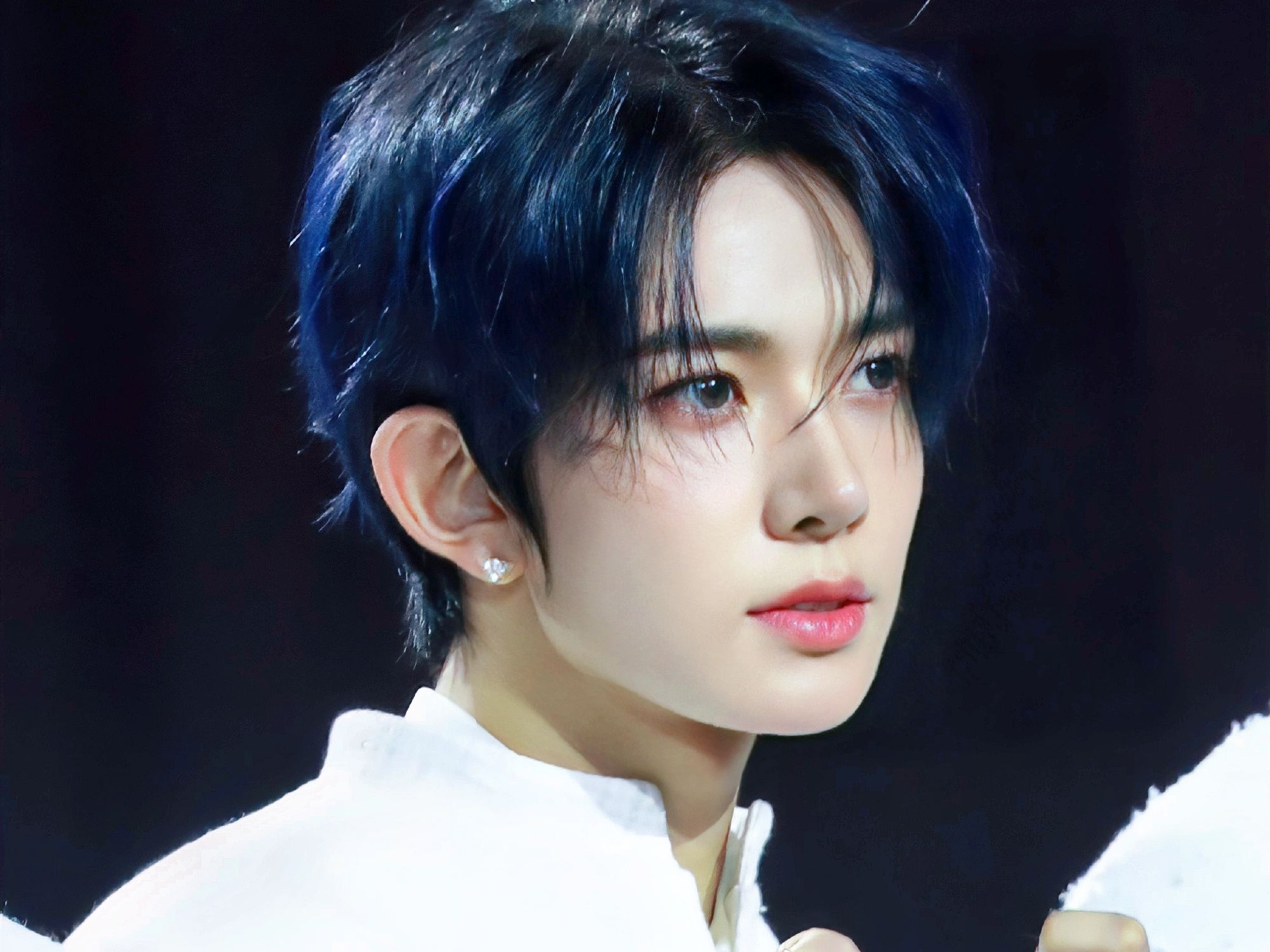 【李羲承】初雪里的蓝发帅哥!lets wopwopwop_challenge7615