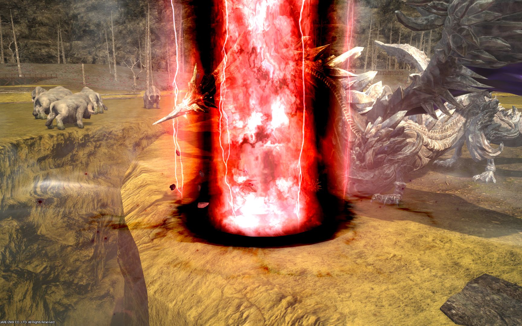 【ff14】【ulk】涌火之地战士单人自闭蜜蜂录像